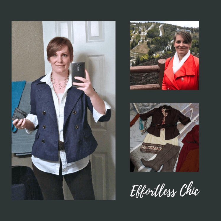 Picture of woman and clothing.